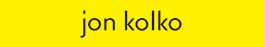 Jon Kolko